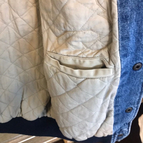 VINTAGE GEAR DALLAS MORNING NEWS PRESS JEAN JACKET - Picture 9 of 12